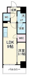 メイクスアート名駅WEST【14階】の間取り