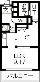 コアプリシード【3階】の間取り