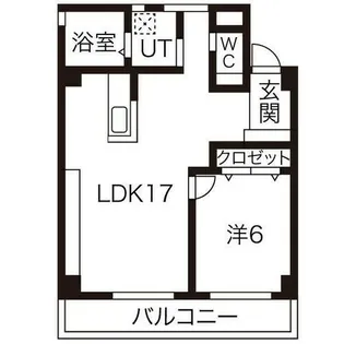 信和元町ハウス【1階】の間取り