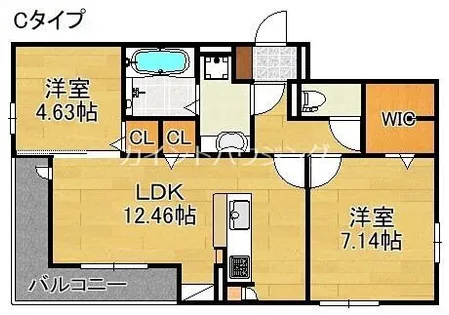 Maison Espoir【1階】の間取り