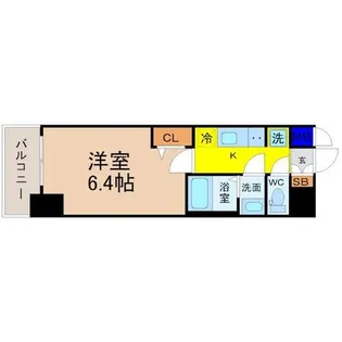 プレサンス新栄アーバンフロー【12階】の間取り