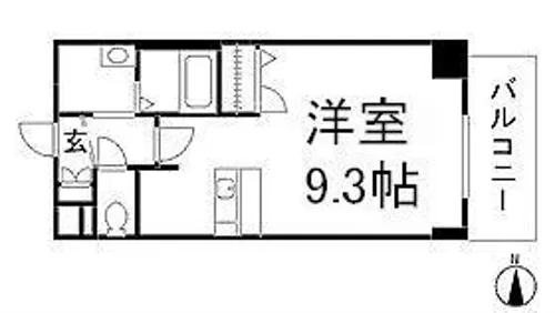 プレサンスSAKAE白川公園【6階】の間取り