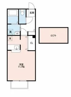 パームタウンノース【303号室】の間取り