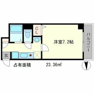 永澤金港堂ビル【8階】の間取り