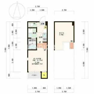 AvenirSuccesso due【1階】の間取り