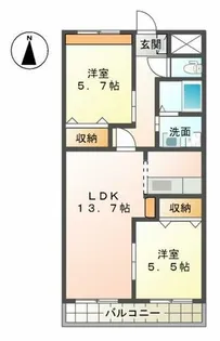 秋桜館【2階】の間取り