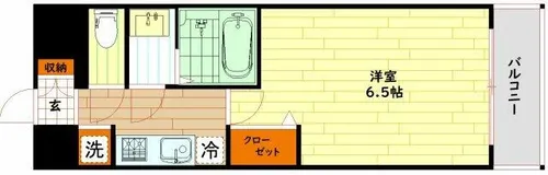 大阪府大阪市旭区大宮3丁目【マンション】の間取り