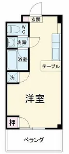メゾン井深【1階】の間取り