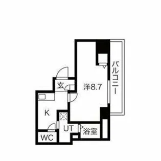 神明町西エヌエム・キャトフ・ヴァン【10階】の間取り