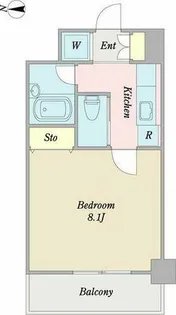 プロシード太閤通【3階】の間取り