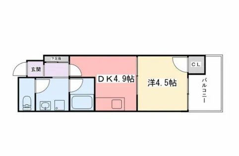 インタービレッジ赤穂【305号室】の間取り