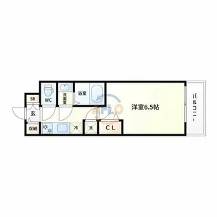 ベイサイドパークOSAKAノースレジデンシス【9階】の間取り