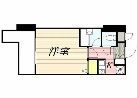 ピュアドームグランディ博多【12階】の間取り