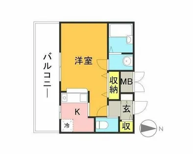 アコール住吉【11階】の間取り