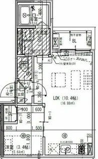 Jack todanishiⅠ【2階】の間取り