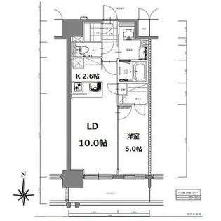 S-RESIDENCE亀島駅前blaze【1202号室】の間取り