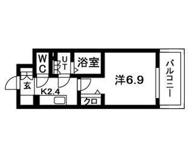 N.S.ZEAL 大曽根【11階】の間取り