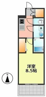 S-RESIDENCE黒川本通一丁目【705号室】の間取り