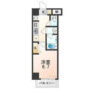 GranBridgeDempo【6階】の間取り