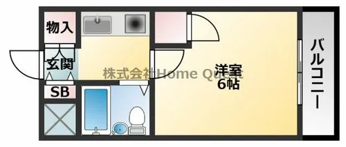 KSピースマンション【4階】の間取り