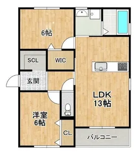 J Bloom【1階】の間取り