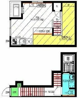 Velo SOTOYAMA【2階】の間取り
