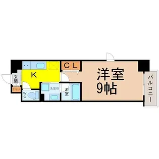 リシュドール鶴舞公園【5階】の間取り