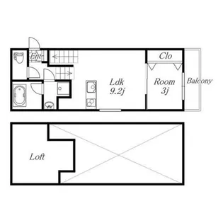 FAMILY STAGE川名Ⅲ【1階】の間取り