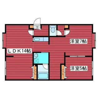 フラワーパーク【1階】の間取り