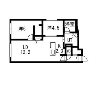 SORANO麻生【2階】の間取り