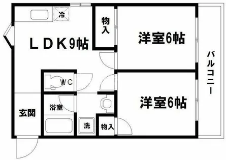 エクセルハイム川富【3階】の間取り