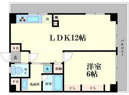 アルカディアイン【2階】の間取り