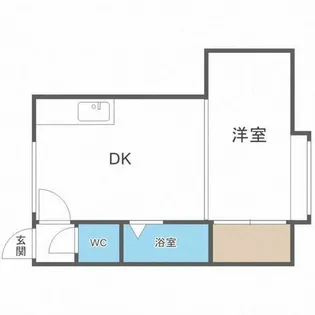 マンション三宅麻生【10号室】の間取り