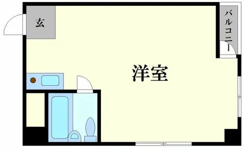 メゾンアルベール【4階】の間取り