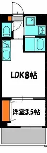 サンフレンドコア【3階】の間取り