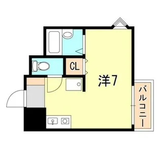 メゾンピアYUKYU【4階】の間取り