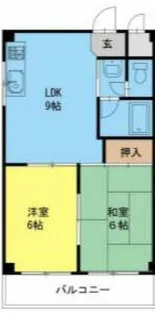 正岡マンション【302号室】の間取り