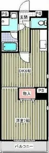 三高ANNEX BLD【403号室】の間取り
