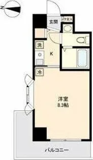 アーバンフラッツ新栄【3階】の間取り