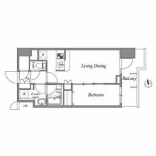 LaSante東別院【14階】の間取り