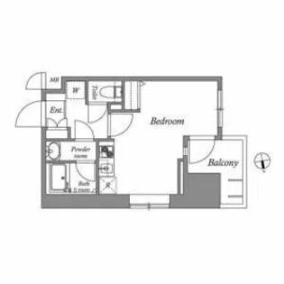 LaSante東別院【2階】の間取り