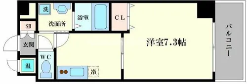 ソレアード昼ヶ丘【702号室】の間取り