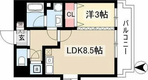 エポラール白壁【2階】の間取り