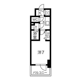 エスリード今池ルミナス【8階】の間取り