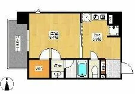 ル・ソレイユ【2階】の間取り