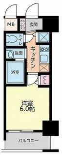 Live Casa本町【8階】の間取り