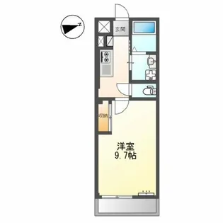 シーサイドレジデンスNK【2階】の間取り