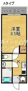 セルバ住之江【2階】の間取り