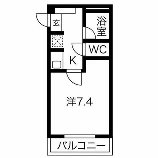 ツリービレッジ【1階】の間取り