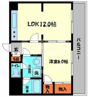 大正メゾン【1階】の間取り